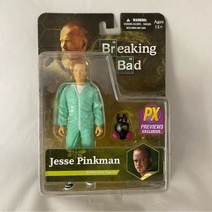 Mezco Toys Breaking Bad: Jesse Pinkman green Hazmat 6" Action Figure